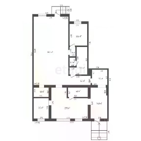 Продается торговая площадь, 165,8 м²