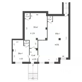 Сдается торговая площадь, 61 м²