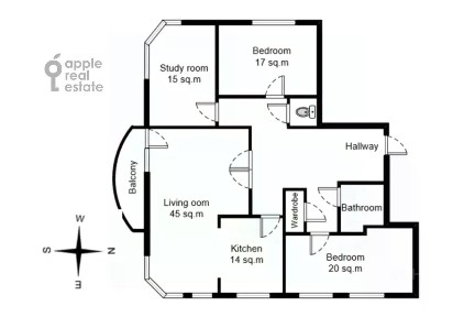 Сдается 4-комн. квартира, 160 м²