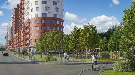 Московская область, Люберцы городской округ, Томилино пгт, Птицефабрика микрорайон, Новотомилино жилой комплекс, к5