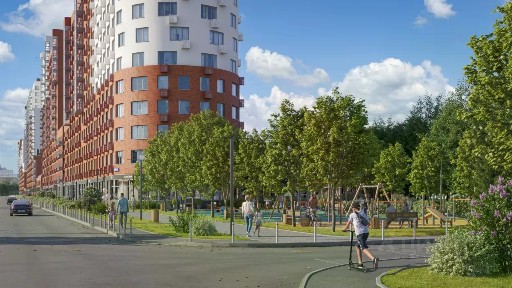 Московская область, Люберцы городской округ, Томилино пгт, Птицефабрика микрорайон, Новотомилино жилой комплекс, к6