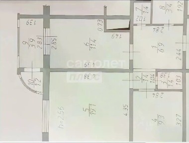 Продается 2-комн. квартира, 54,5 м²