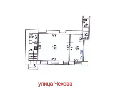 Продается помещение свободного назначения, 44,1 м²