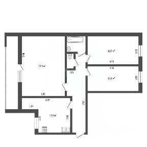 Продается 3-комн. квартира, 76,6 м²