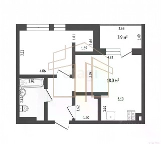 Продается 1-комн. квартира, 43 м²