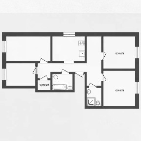 Продается 4-комн. квартира, 88 м²
