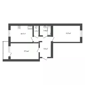 Продается 2-комн. квартира, 64,8 м²