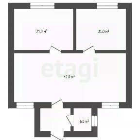 Продается 1-этажный дом, 110 м²