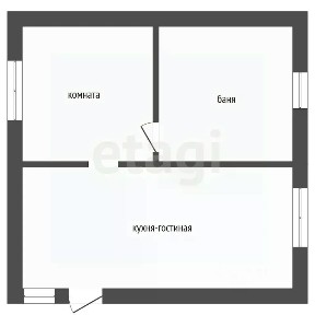 Продается 1-этажный дом, 60 м²