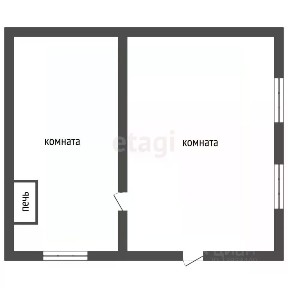 Продается 1-этажный дом, 29 м²