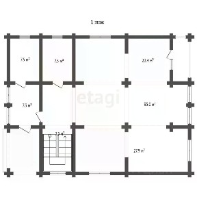 Продается 2-этажный дом, 246,1 м²