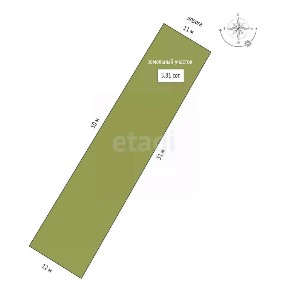 Продается участок, 5,81 сот.