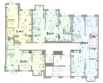Продается 1-комн. квартира, 49 м²