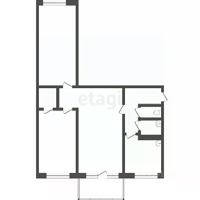 Продается 3-комн. квартира, 61,2 м²