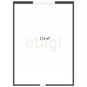 Продается студия, 17,6 м²