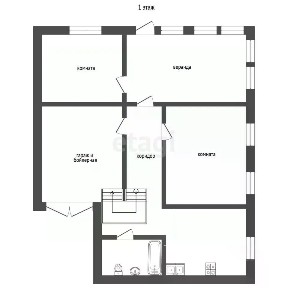 Продается 2-этажный дом, 53 м²