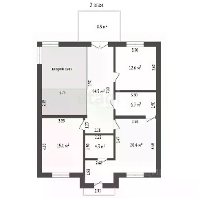 Продается 2-этажный дом, 201 м²