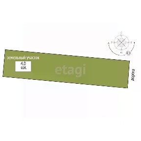 Продается участок, 4 сот.