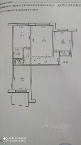 Сдается 3-комн. квартира, 63 м²