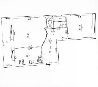 Продается 2-комн. квартира, 50,9 м²