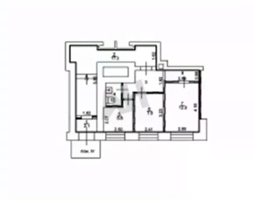Продается помещение свободного назначения, 55,3 м²