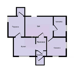 Продается 1-этажный дом, 64,8 м²