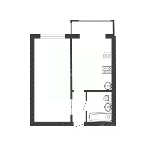 Продается 1-комн. квартира, 30,7 м²