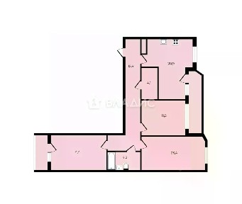 Продается 3-комн. квартира, 94,1 м²