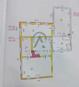Продается 1-этажный дом, 77,7 м²