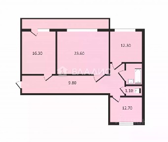 Продается 3-комн. квартира, 81,6 м²