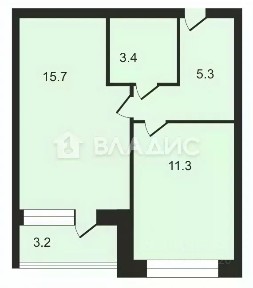 Продается 1-комн. квартира, 35,9 м²
