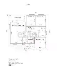 Продается 1-этажный дом, 148 м²
