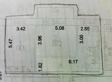 Продается 2-комн. квартира, 65,3 м²