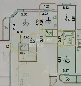 Продается 3-комн. квартира, 85,2 м²