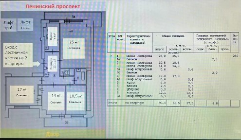Продается 4-комн. квартира, 99 м²