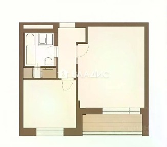 Продается 1-комн. квартира, 41,5 м²