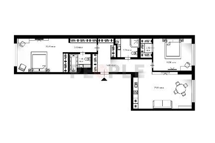 Продается 3-комн. квартира, 99,7 м²