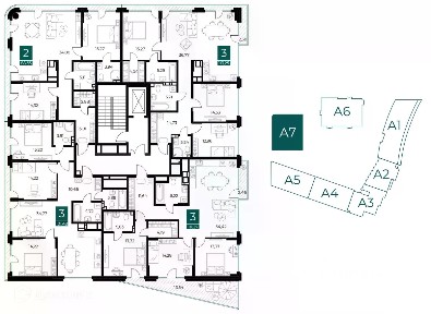 Продается 3-комн. квартира, 111,27 м²