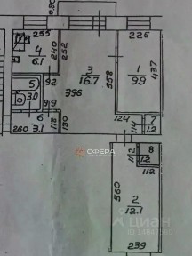 Продается 3-комн. квартира, 53 м²