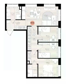 Продается 3-комн. квартира, 75,8 м²