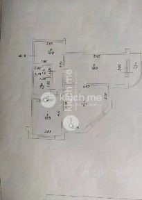 Продается 2-комн. квартира, 65 м²