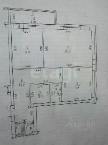 Продается 2-комн. квартира, 51,2 м²