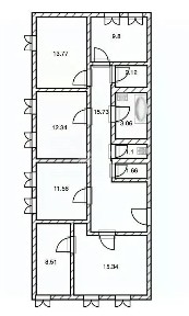 Продается 50% часть дома, 98 м²
