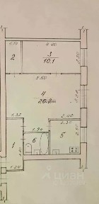 Продается 2-комн. квартира, 46,5 м²
