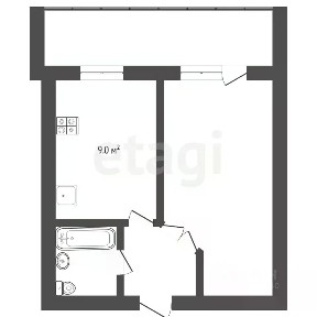 Продается 1-комн. квартира, 35,2 м²