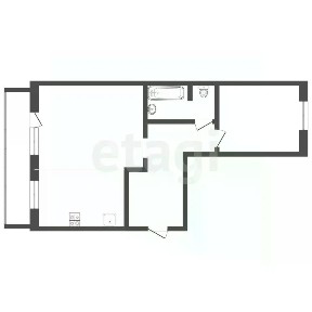 Продается 1-комн. квартира, 47,7 м²