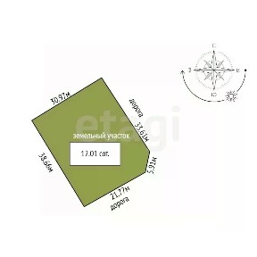 Продается 1-этажный дом, 25 м²
