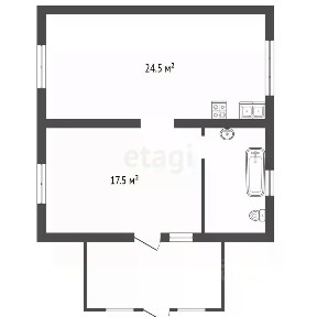 Продается 2-этажный дом, 96,4 м²