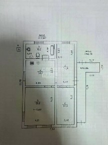 Продается 1-этажный дом, 70,4 м²