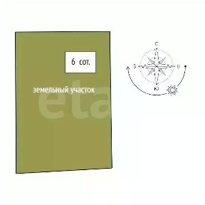 Продается 1-этажный дом, 60 м²